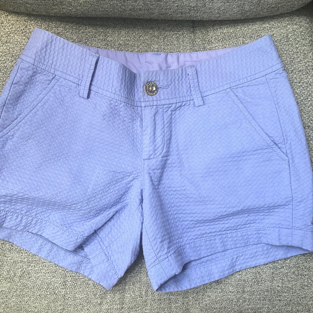 Lilly Pulitzer Lilac Purple Callahan Short Size 00